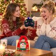 thumbnail image 3 of Christmas Mystery Rainbow Plush Dumpling Squishy, Cute Stuffed Dumpling Squishies Plushies Fidget Toy, Christmas Collectible Stress Relief Gift with Simulated Steamer & Fuzzy Handle,Home Decor, 3 of 3