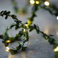 thumbnail image 4 of 4M 40 LED Flor Hoja Verde Cadena de Luces de Ratán, Hoja de Alambre de Cobre Hada LED Cadena de Luces para Decoración de Dormitorio de Fiesta de Boda, 4 of 5