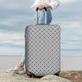 thumbnail image 6 of Picia Gray Plaid Luggage Protector Cover Thicken Suitcase Protector Cover Fit 18-32 Inch Luggage-X-Large, 6 of 9