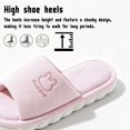 thumbnail image 4 of CHICVOMEY Slippers for Women Cozy Soft Lightweight Slip-On House Slippers Linen Cotton House Shoes with Memory Foam for Bedroom Indoor Slippers, 4 of 9