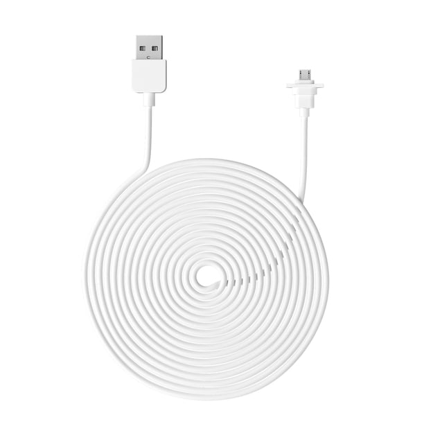 Cable de Alimentacia de 29.5 Pies para eufycam 2c y 2c pro, cable de carga a prueBa de intemperie al aire libre para la la cámara eufyuso al aire libre