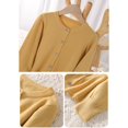 thumbnail image 4 of UACY Girls Cardigan Sweater School Uniforms Toddler Long Sleeve Button Knit Solid Sweaters Tops, 4 of 5