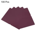 thumbnail image 3 of Unique Bargains Blank Greeting Cards,100 Pack Favor Decor Foldable Blank Card, Burgundy Card Paper, 3 of 5