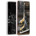 thumbnail image 1 of TalkingCase Slim Phone Case for Samsung Galaxy S21 Ultra 5G, S30 Ultra, (Not S21,S21+), Hockey Skates Print, Lightweight,Flexible,Soft, USA, 1 of 7