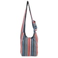 thumbnail image 2 of The Collection Royal Cotton Sling Crossbody Shoulder Graphic Hobo Bag, 2 of 5