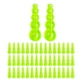 thumbnail image 2 of Juego de 50 Uds de cuentas de pesca apiladas, Señuelos de Pesca, aparejos, de cuentas de pesca, cuentas de para tipos de , trucha, lubina , verde claro, 2 of 8