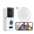 thumbnail image 1 of Xihbxyly Iniciar Sesión En Mi Cuenta Timbre En Video Intercomunicador Inalámbrico Cambio de Sonido Monitoreo Smart Graffiti Wifi Bajo Consumo de Energía Timbre En Video para El Hogar, 1 of 7