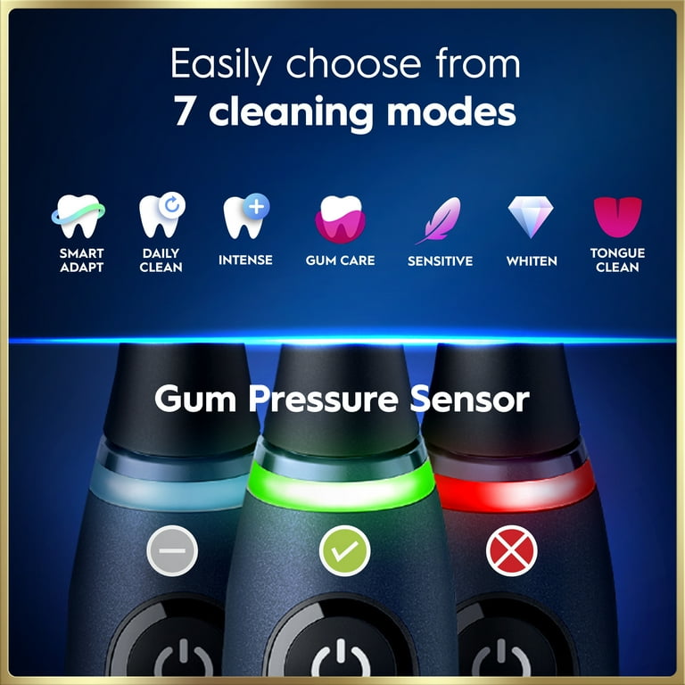 Oral-B iO Series 9 Electric Toothbrush with 4 Brush Heads, Rose