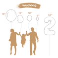 thumbnail image 3 of Globos decorativos para fiestas, Wuokkig Jungle Safari, cumpleaños, 3 of 7