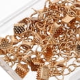 thumbnail image 3 of OUNONA 10Jgo De Pinza Dorados Para Pulseras Y Collares Materiales Manualidades, 3 of 8