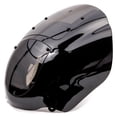 thumbnail image 2 of Krator Black & Smoke Quarter Fairing Windshield Kit Compatible with Harley Davidson XL FXR Dyna, 2 of 8