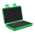 thumbnail image 2 of Estuche rígido de transporte, caja de almacenamiento, organizador para piezas, herramientas, instrumentos de precisión, equipos de prueba, accesorios. Verde L, 2 of 8