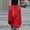 Red, variant on Skirts for Women Trendy Plus Size A-line High Waist Boho Casual Skirts for Women Flowy Pleated Beach Solid Color Loose Breathable Maxi Skirts Streetwear Winter for Bookstore Visit XXL
