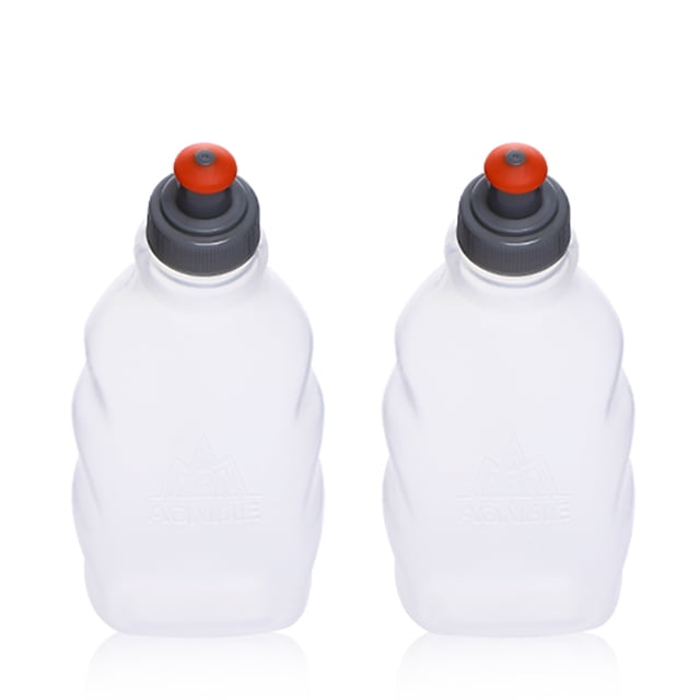 Botella de ciclismo AONIJIE 2 UNIDES Botella de Cinturón de Hidratación Botella de Cinturón de Corrida BPA Botella Deportiva Gratis para Camping Ciclismo Maratón 170 ML / 250 ML AONIJIE Botella de ciclismo