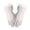 White, variant on Gustave Women's Winter Gloves PU Leather & Suede Touchscreen Gloves Fleece Lined Warm Driving Gloves with Faux Fur Cuffs for Cold Weather, Khaki
