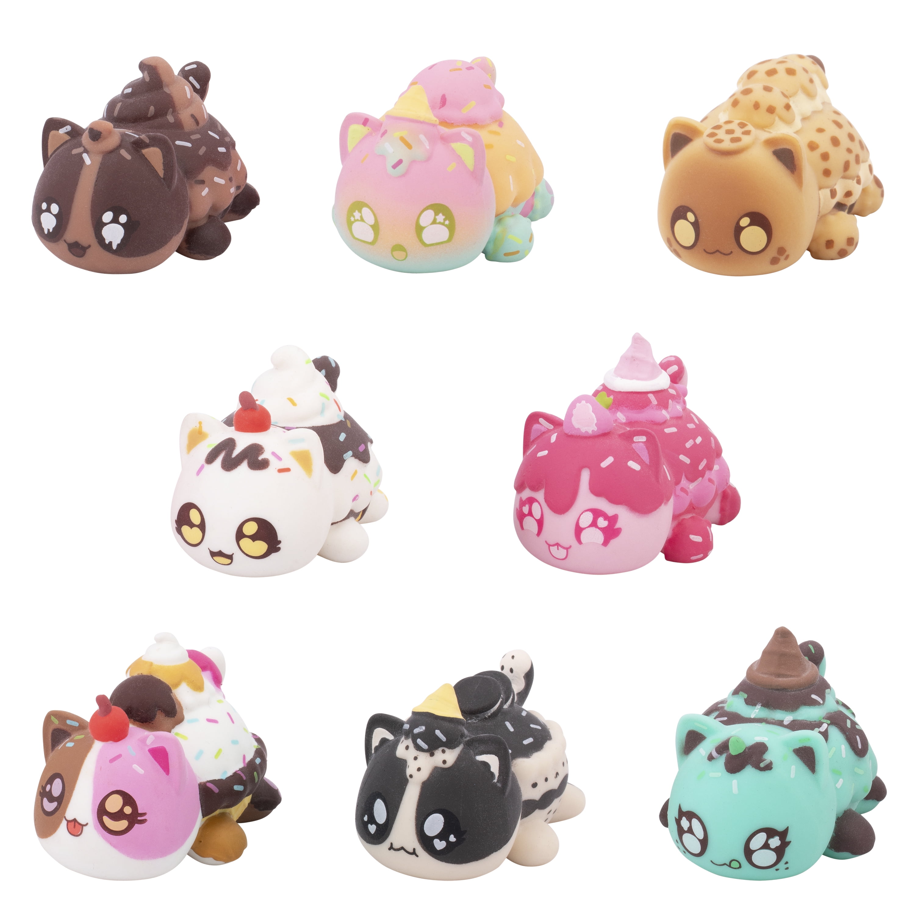 Aphmau MeeMeow Mystery Squishy Figures Series 3 Ice Cream Theme, Blind Box 1 of 8 Possible Ice Cream(图5) Aphmau MeeMeow Mystery Squishy Figures Series 3 Ice Cream Theme, Blind Box 1 of 8 Possible Ice Cream(图5)
