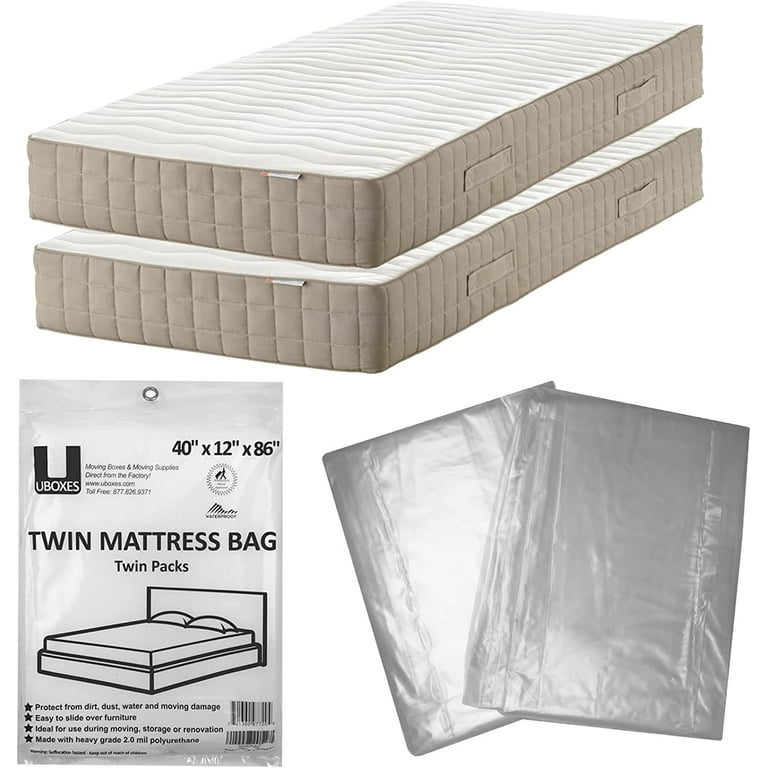 Uboxes Twin Size Mattress Covers 40