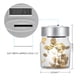 thumbnail image 3 of Bewildely Caja de ahorro de dinero de conteo de monedas digital grande Jar Bank Pantalla LCD Monedas Ahorro de regalo para (Euro) Almacenamiento y organización del hogar No.10 Bewildely HA025507-05, 3 of 6