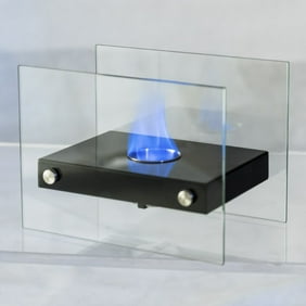 Sunnydaze Copper El Fuego Ventless Tabletop Fireplace Bio Ethanol