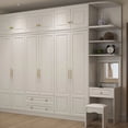 thumbnail image 4 of Dressing Table Wardrobe Luxury Space Saving Portable Organizer Wardrobe Dressers Multifunction Guarda Roupas Bedroom Furniture My Lux Decor Round, 4 of 34