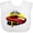 AA-White, variant on Inktastic Race Car 1st Birthday Boys Baby Bib