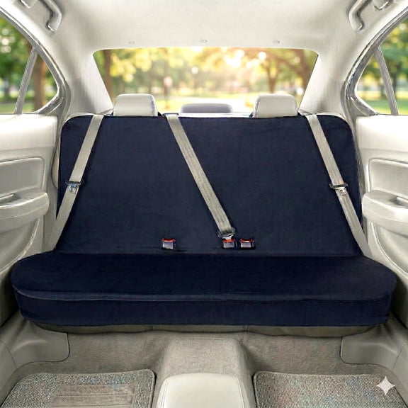 Goodyear Waterproof Car Rear Bench Seat Cover, Fits Most Cars and Crossovers