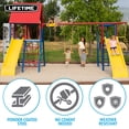 thumbnail image 4 of Lifetime 3 Deluxe Swing Set Primary Belt, 4 of 15
