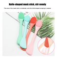 thumbnail image 2 of Jnismy Face Masque Brush Reusable Bendable Silicone Facial Mud Mask Applicator for Home, 2 of 6