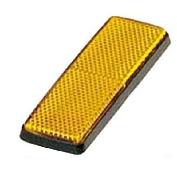 Optronics RE15AK - RE15 Series Thinline Self Adhesive/Screw Mount Yellow Reflectors