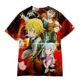 thumbnail image 2 of The Seven Deadly Sins T shirt New Crewneck Short Sleeve Kids Tshirt Suitable Boys Girls O-Neck Streetwear Summer Comic Tees, 2 of 4