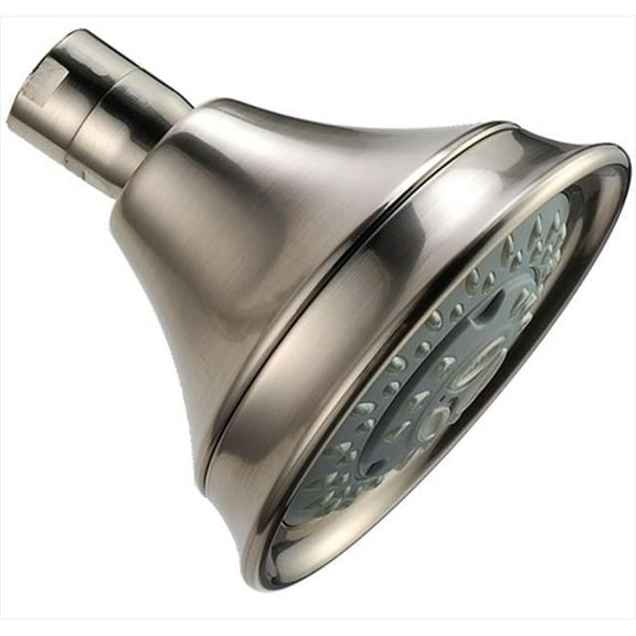 Brushed Nickel Multifunction Showerhead