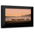 thumbnail image 1 of Moglia, Fabrizio 24x17 Black Modern Framed Museum Art Print Titled - Early morning in Serengeti, 1 of 5