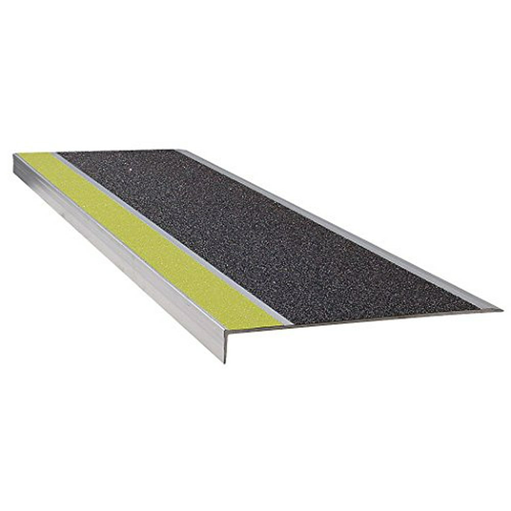Wooster 311YB4 Yellow/Black, Extruded Aluminum Stair Tread Cover