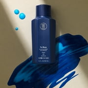 TPH BY TARAJI No Brass Vitamin E Hydrating Blue Toner Shampoo for Brunettes & Color Treated Hair | Cleanse, Tone, Moisturize | Shine Enhancing | Curly Hair Product, 12 oz.