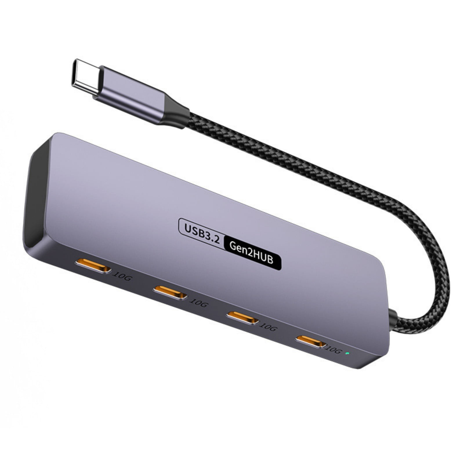 Fast Speed USB C Hubs 10Gbps PD100W 140W Power Delivery USB 3.2 Splitter Adapters For Laptop Phone 4K HDTV Connectivitys