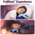 thumbnail image 5 of ComfyNap® Versatile Travel Neck Pillow for Airplane [Patented], 9 Positions in 3 Techniques, Plane Pillow with Pure Memory Foam, Travel Pillow with HeadRest Flight Sleep, Travel Essential - Zeus, 5 of 5