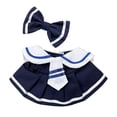 thumbnail image 3 of 2x Ropa Para Muñecas De Peluche, Accesorios Para Fotos DIY, Ropa Para Muñecas Con Manos En La Niña, Vestido Y Tocado Para Muñecas De 17cm, 3 of 8