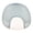 Gray White, variant on Rupoun Orthodontic Retainer Case Portable Waterproof Mouthpiece Denture Storage Box Container for Adults and Teens, Sky Blue White (3.94 inches / 10 cm) - Ideal for Travel and Daily Use