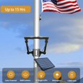 thumbnail image 2 of Lámpara solar con forma de bandera GULADUS, 4640 lúmenes, IP65, impermeable, 2 of 7