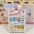thumbnail image 3 of Venta caliente Linda muñeca de bosque que rodea la serie de muebles de juguete Cama de bebé Bicicleta Teléfono Juego de muñecas Juguetes de escritorio Regalos familiares para niñas, 3 of 6