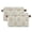 Cute Light Brown Bunny, variant on 2-Pack Square Closet Organizers with Handles Open Basket Bins Cute Bunny Holding Easter Egg Storage Basket for Home Office