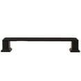 thumbnail image 3 of Metropolis Cabinet Pull, 128 Millimeters, Matte Black by Stone Harbor Hardware, 3 of 3