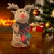 thumbnail image 4 of Cantando Bailando Reno Eléctrico Felpa Figura De Navidad Reno Relleno Reno De Pie Elk Figuras Muñeca Fiesta De Navidad Favores Inevent HA038951-00, 4 of 6
