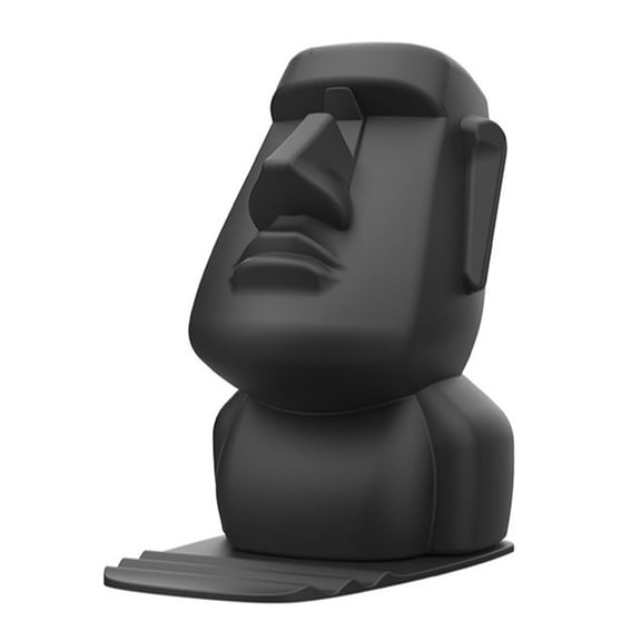 OIUR Eyeglasses Holder Easter Island Head Glasses Display Rack Desk Sunglasses Holder Stand for Home Office Nightstand Decor