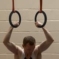thumbnail image 4 of Worgeous Professional Gymnastic Rings ABS Black 2PCS 9x9x0.4in, 4 of 8