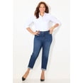 thumbnail image 6 of Catherines Women's Plus Size Girlfriend Roll Cuff Jean, 6 of 6