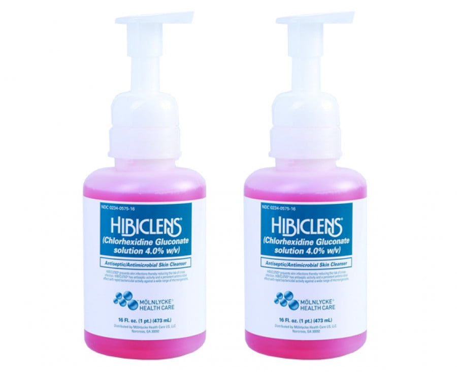 Hibiclens Antiseptic Antimicrobial Skin Cleanser, 16 oz with Foaming