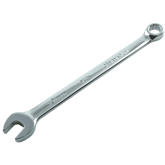 K Tool International Wrench 9mm Combination 12 Point 15 Degree Hi Polish