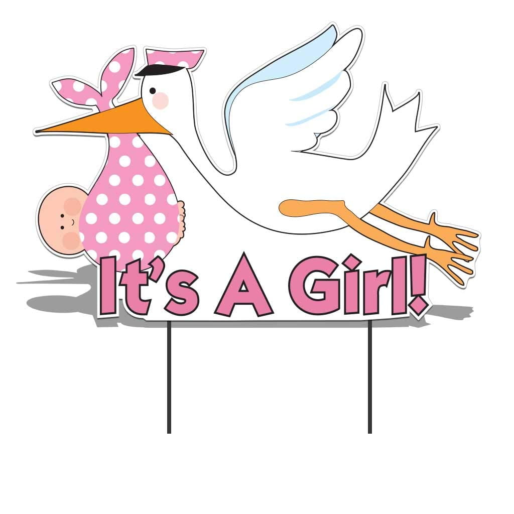stork birth announcement