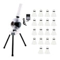 thumbnail image 1 of Colaxi Automatic Badminton Serve Machine Badminton Pitching Machine Kids Backyard Outdoor All Levels Adjustable Shuttlecock Launcher White, 1 of 8